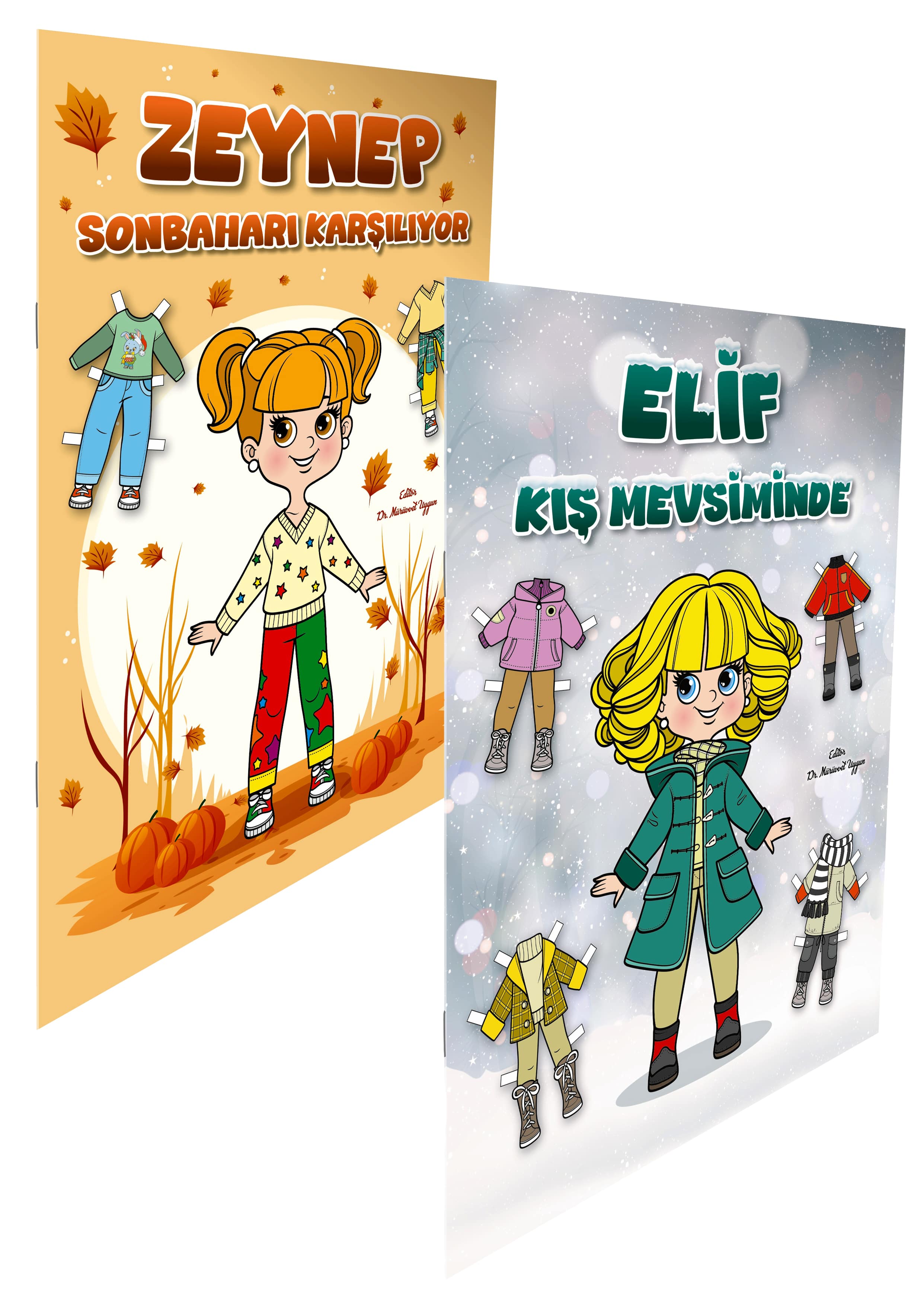 Kıyafet Giydirme Kitabı 2li Set