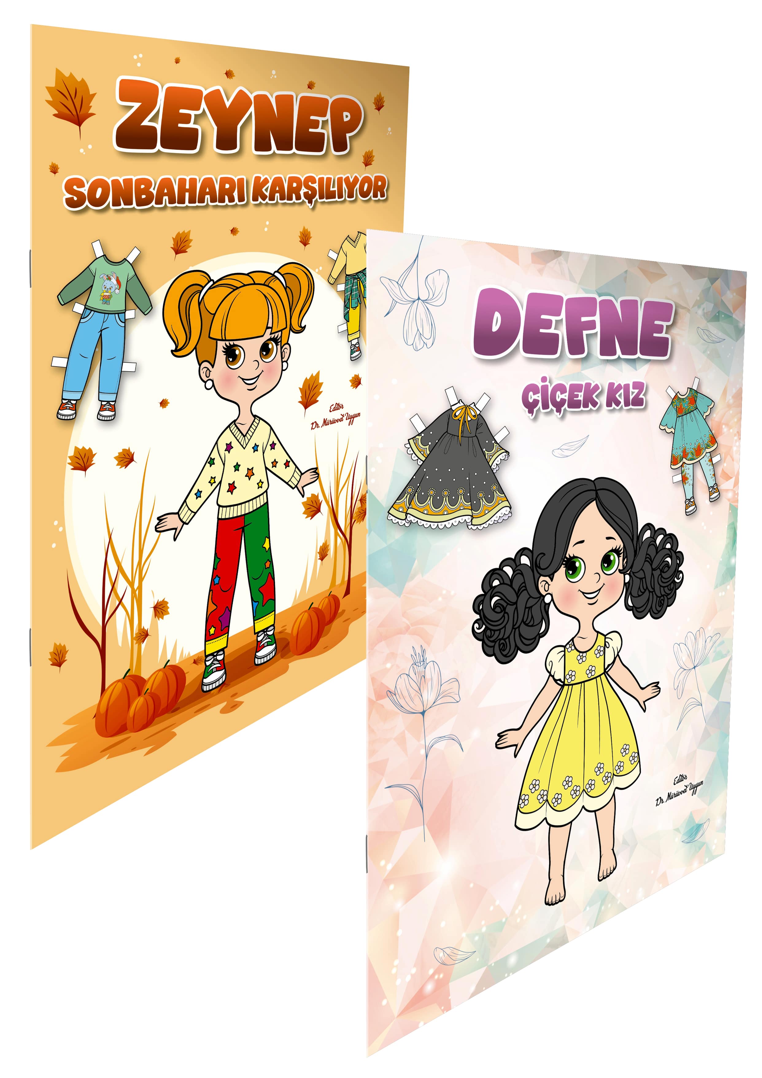 Kıyafet Giydirme Kitabı 2li Zeynep ve Defne