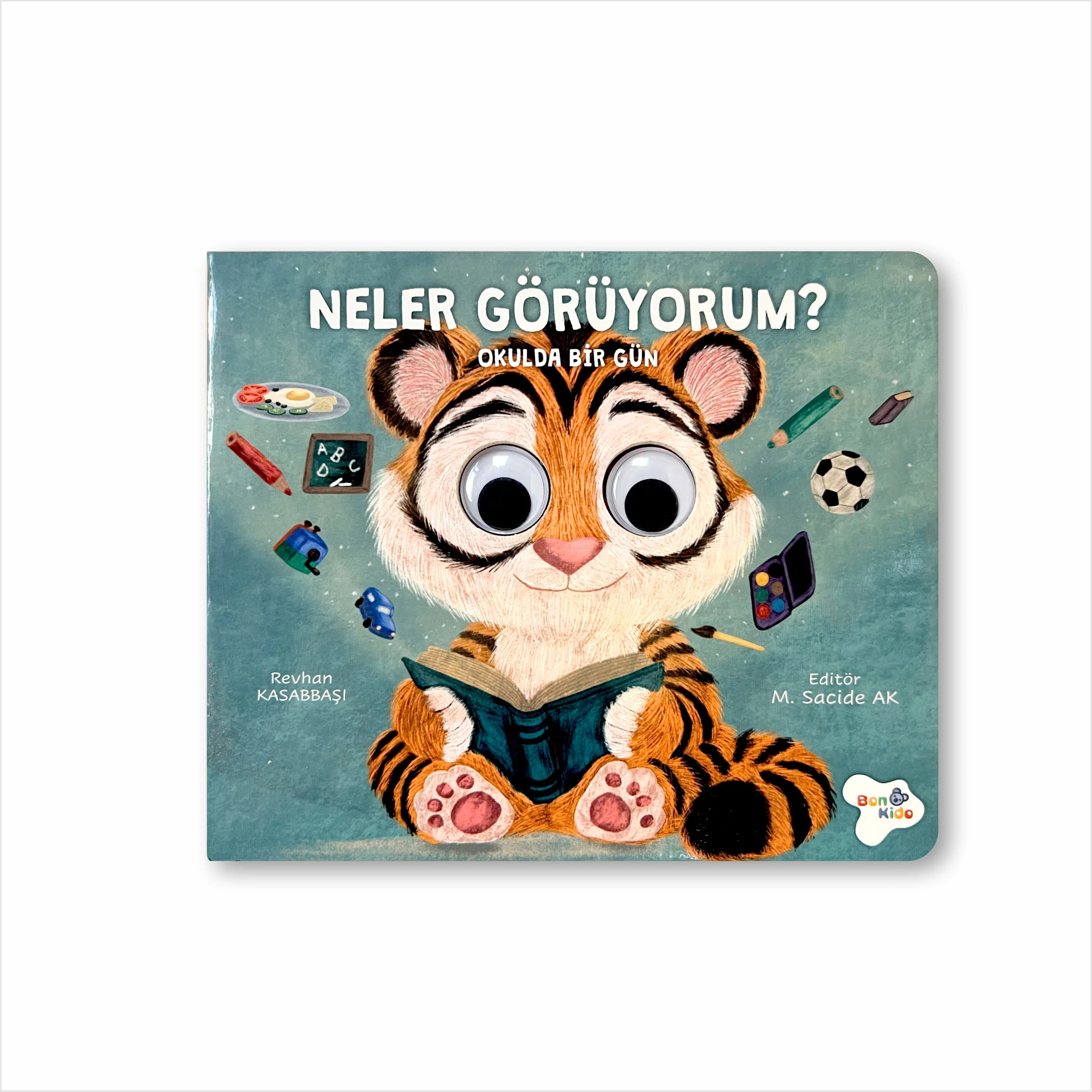 HAREKETLİ GÖZLÜ KİTAP-OKULDA BİR GÜN