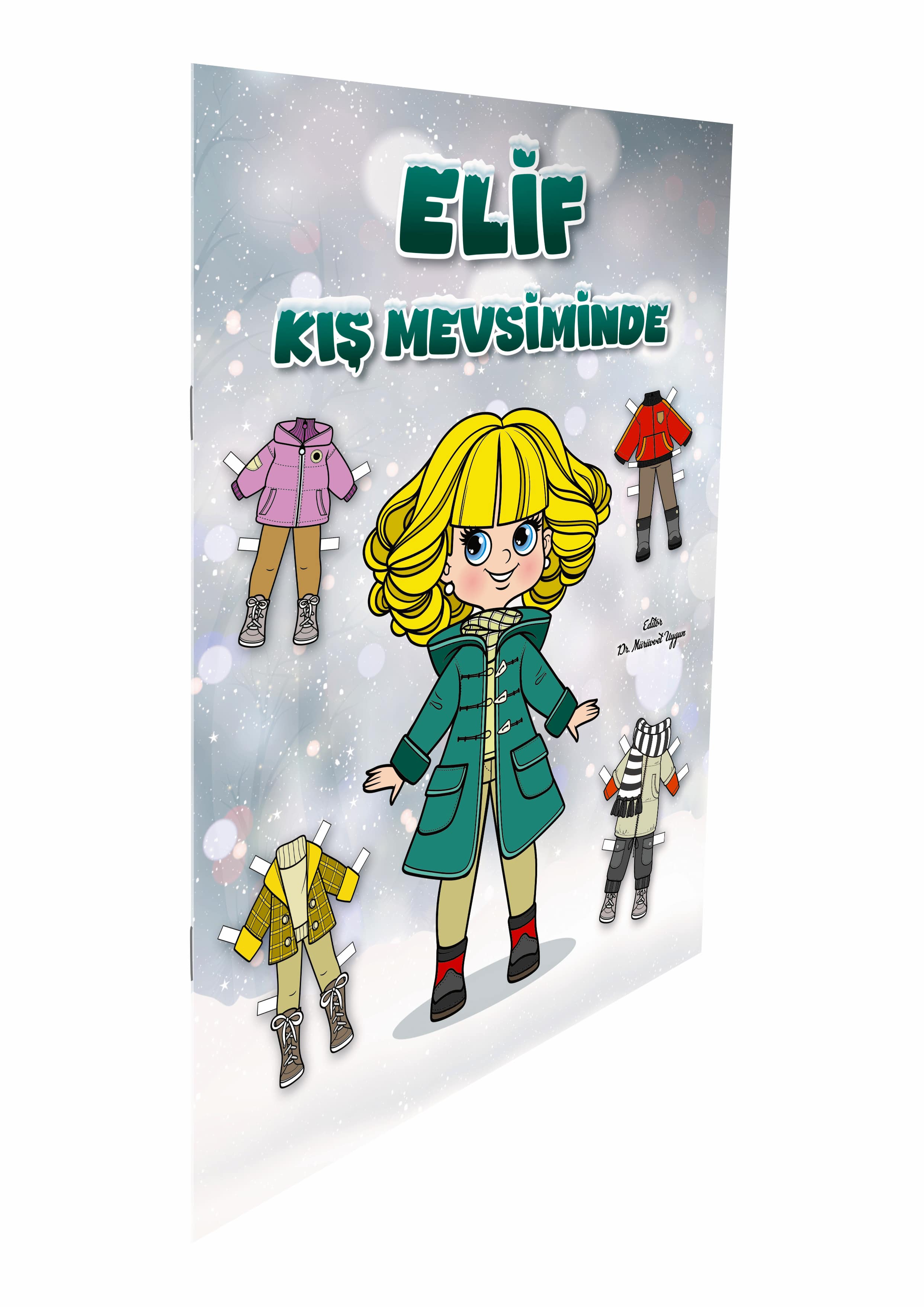 Kıyafet Giydirme Kitabı 'ELİF KIŞ MEVSİMİNDE'