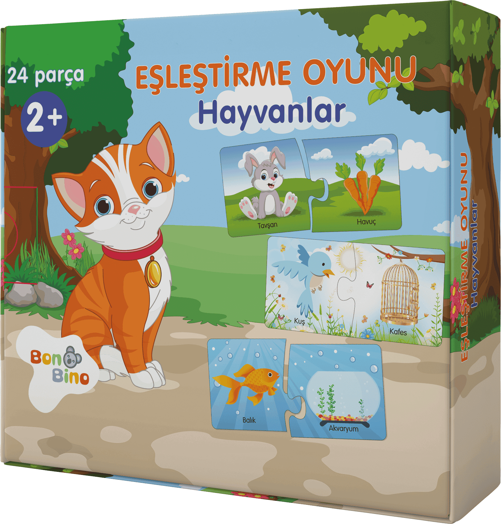  Hayvanlarla Eşleştirme Oyunu 