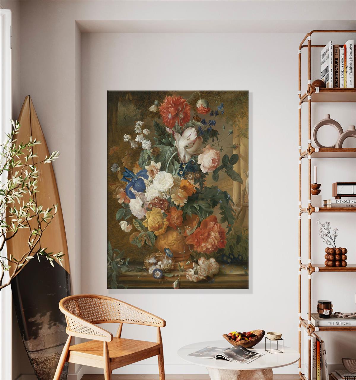 Çiçeklerin Zamanı Kanvas Baskı Tablo