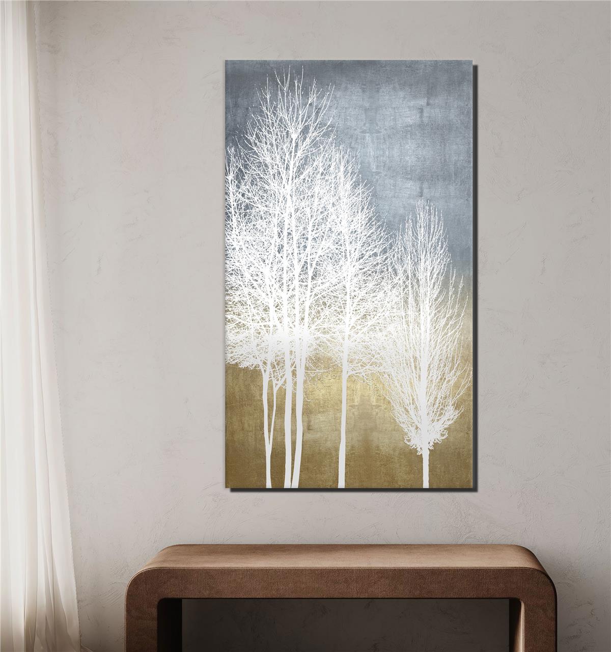 Kış Ağacı Kanvas Baskı Tablo