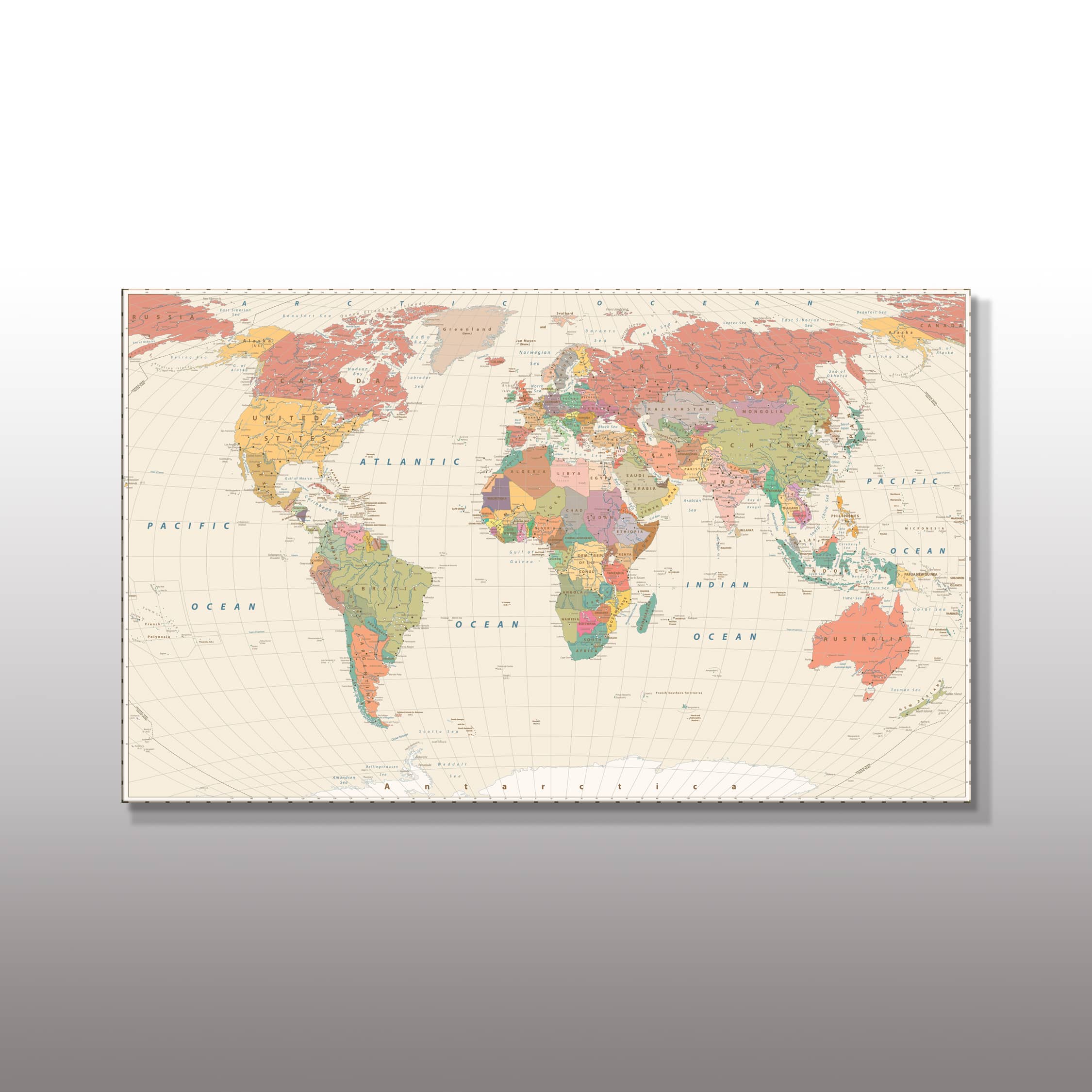 Modern Dünya Haritası 