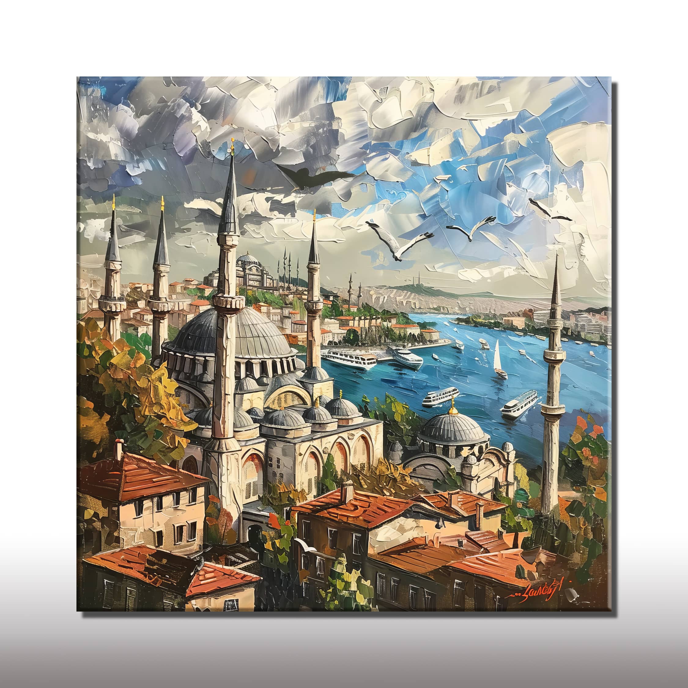 Ayasofya Tepeden Bakış 