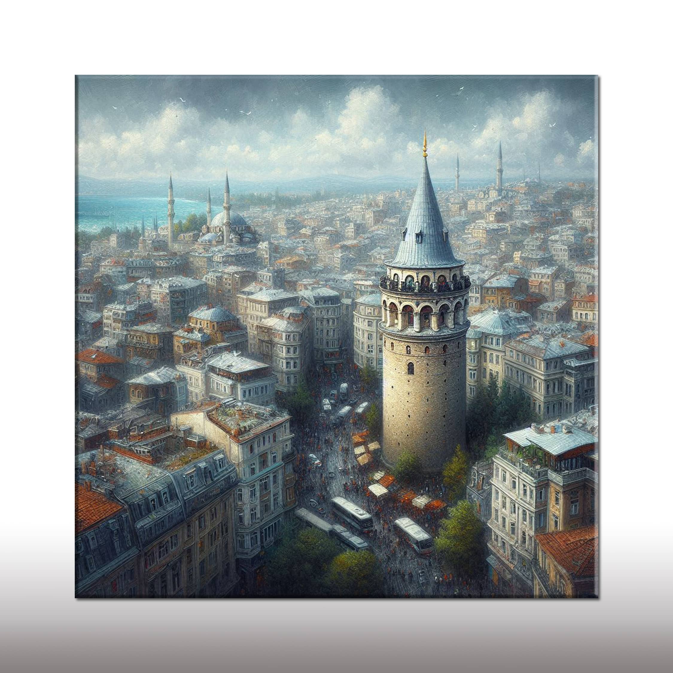 Galata Kulesi Kuşbakış